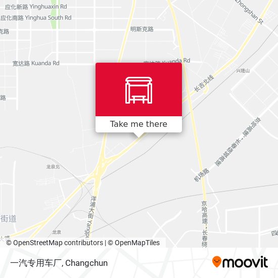 一汽专用车厂 map