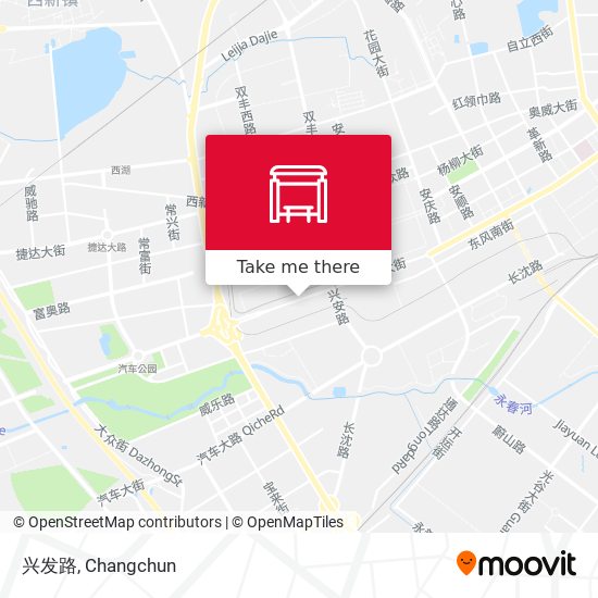 兴发路 map