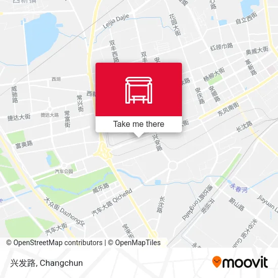 兴发路 map