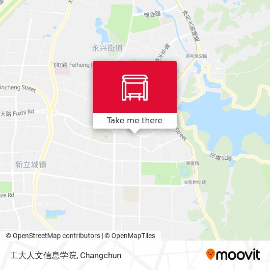 工大人文信息学院 map
