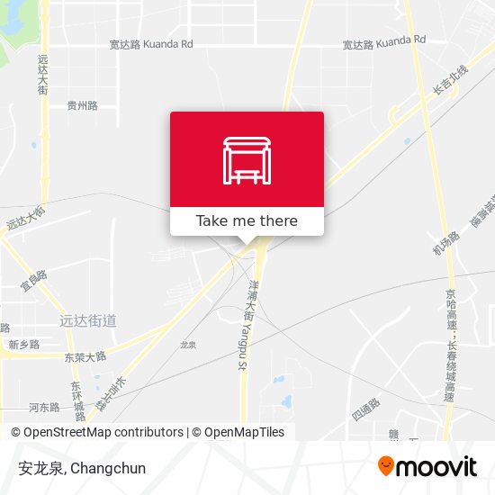 安龙泉 map