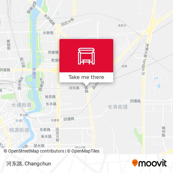 河东路 map