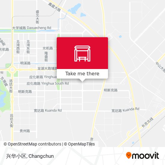 兴华小区 map