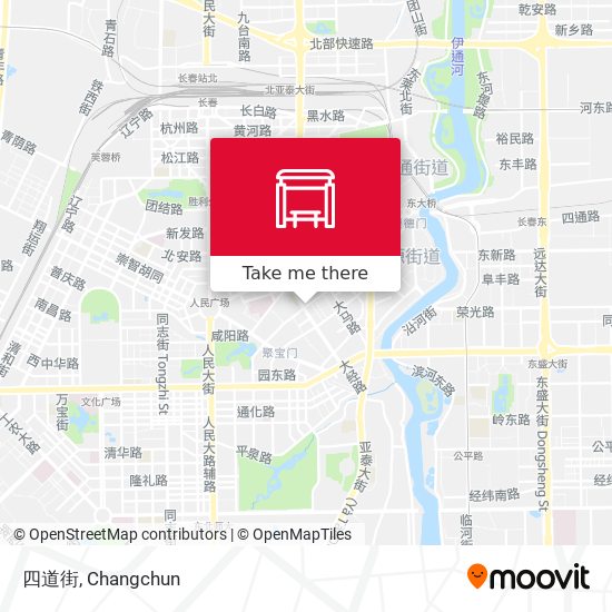 四道街 map