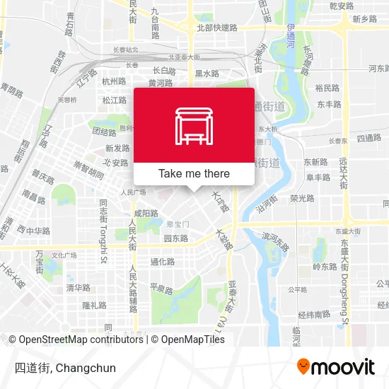四道街 map