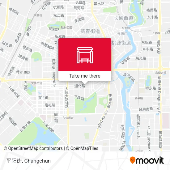平阳街 map