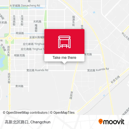 高新北区路口 map