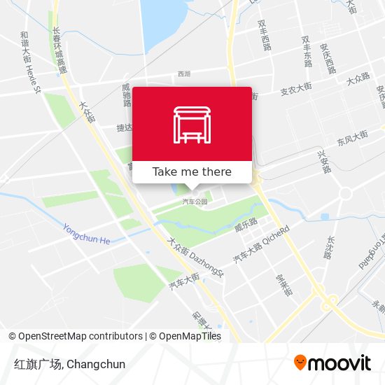 红旗广场 map