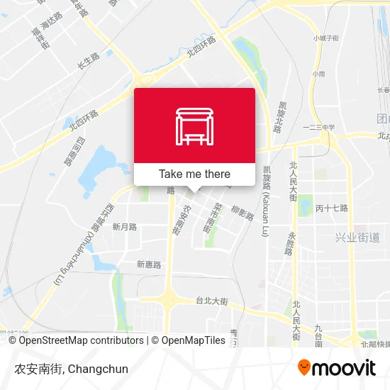 农安南街 map