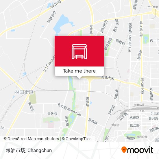 粮油市场 map