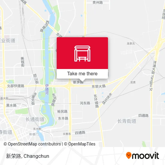新荣路 map