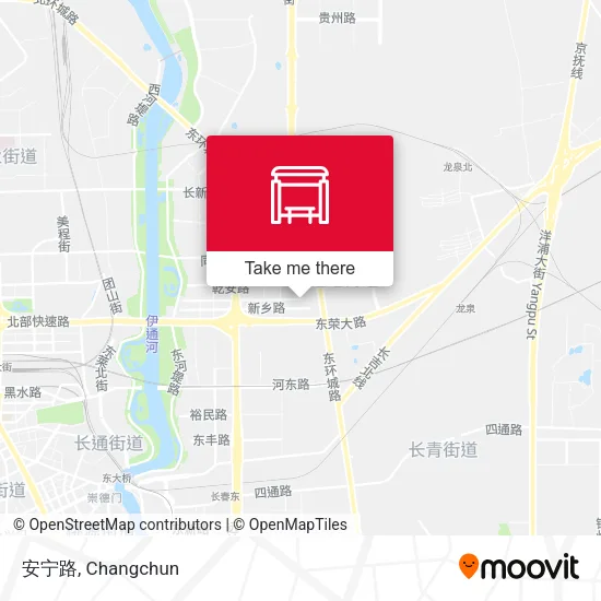 安宁路 map
