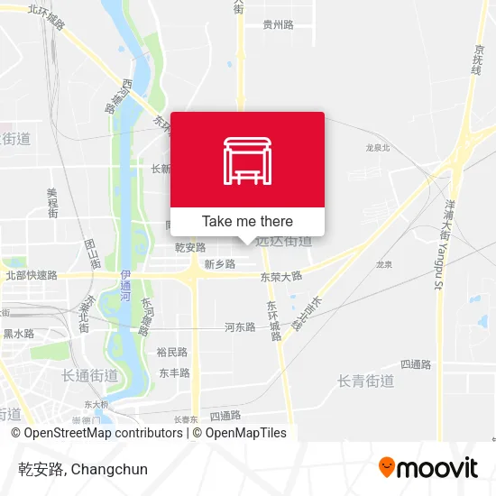 乾安路 map
