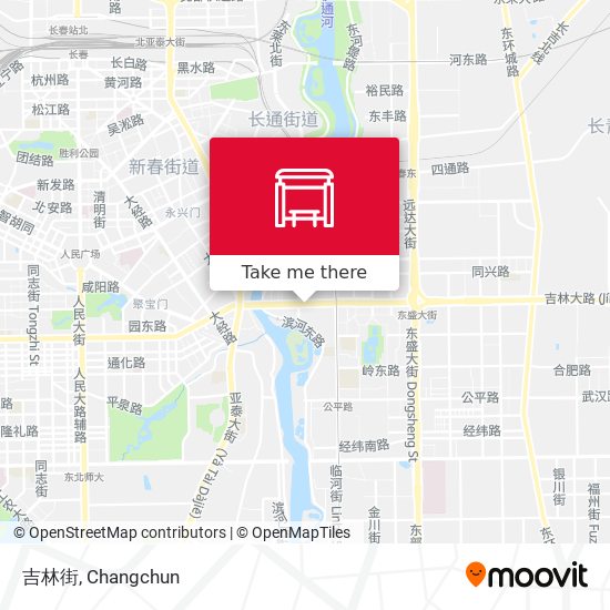 吉林街 map