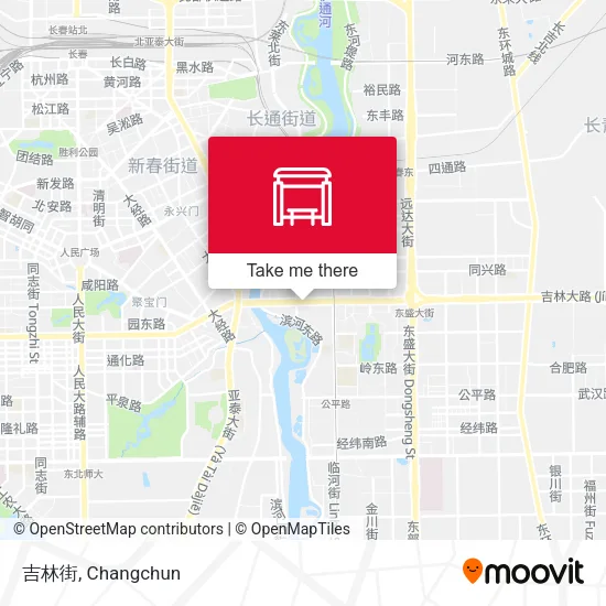 吉林街 map
