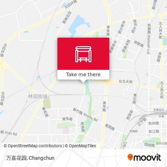 万嘉花园 map