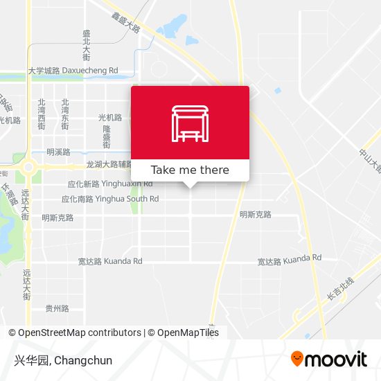 兴华园 map