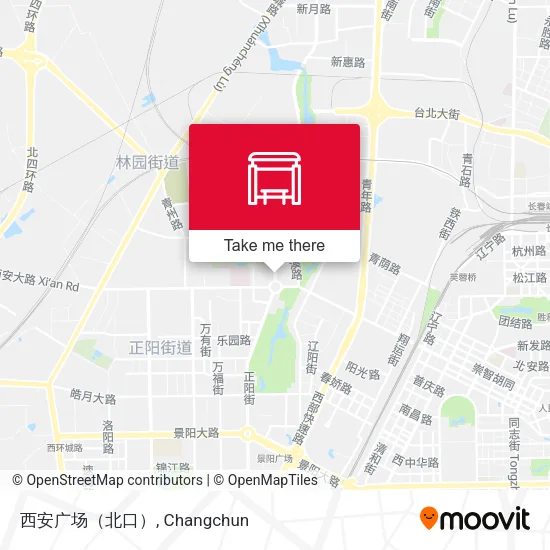 西安广场（北口） map