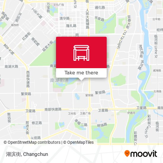 湖滨街 map
