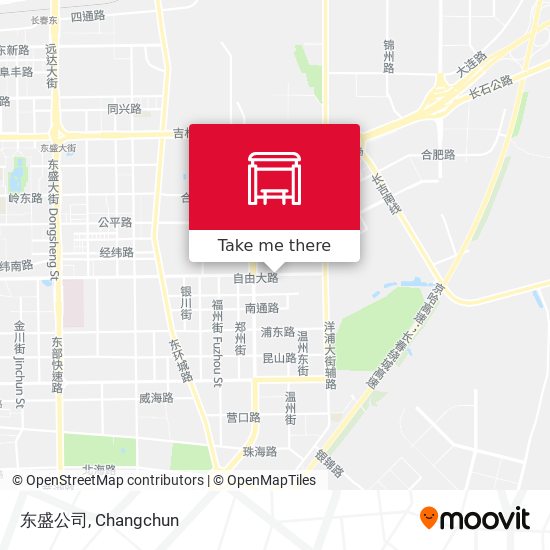 东盛公司 map