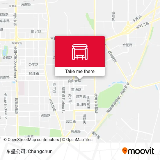 东盛公司 map