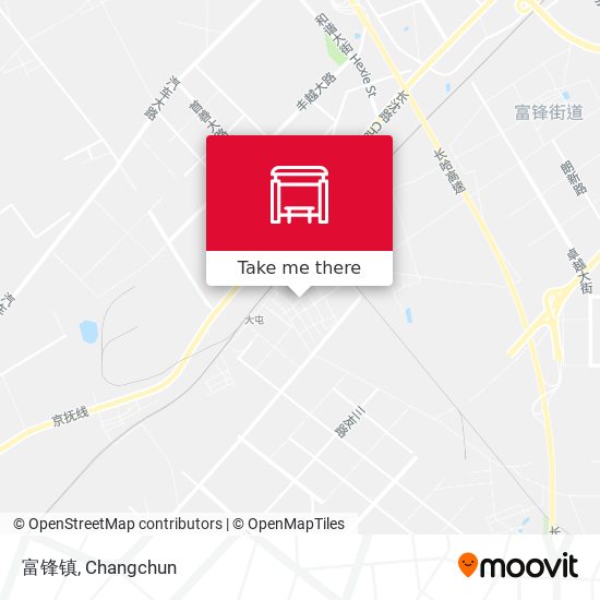 富锋镇 map