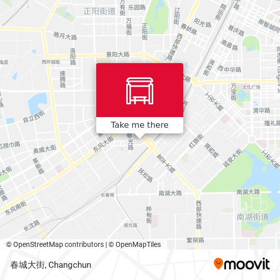 春城大街 map