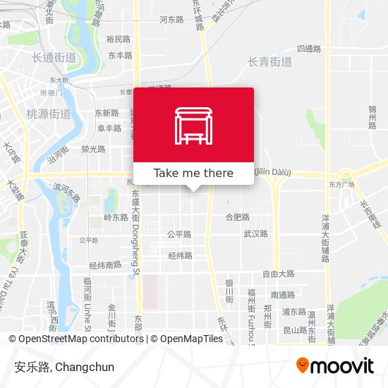 安乐路 map