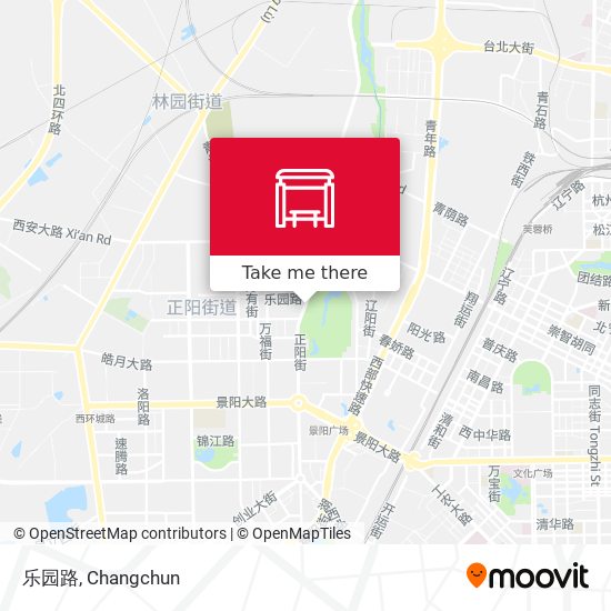 乐园路 map