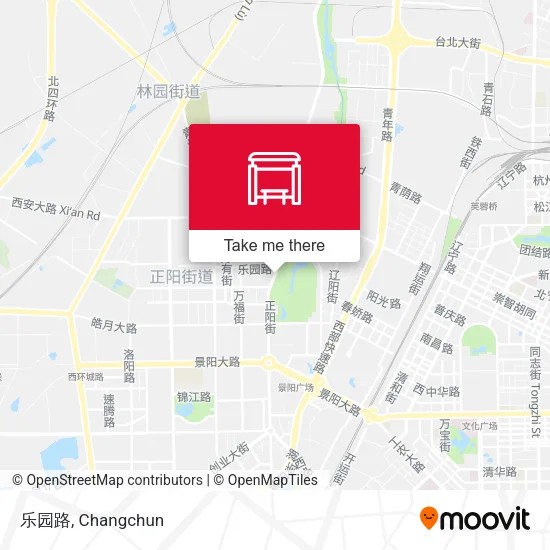 乐园路 map
