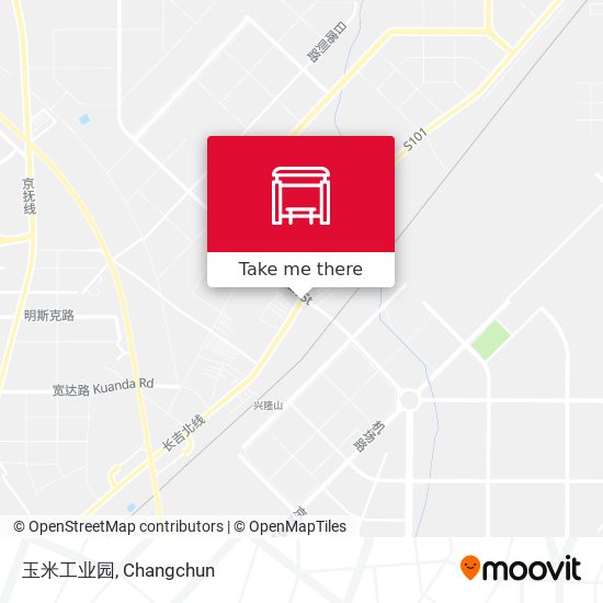 玉米工业园 map