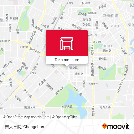 吉大三院 map