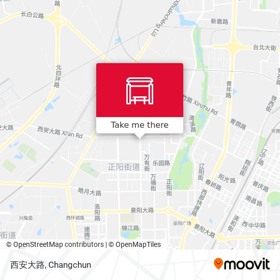 西安大路 map