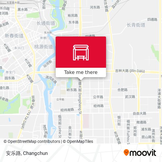 安乐路 map