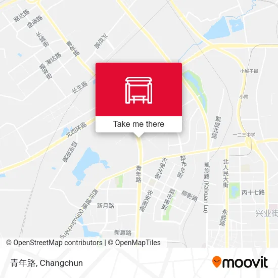 青年路 map