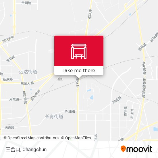 三岔口 map