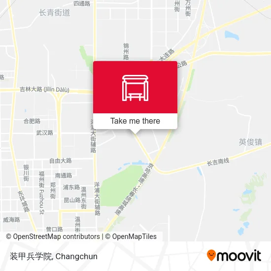 装甲兵学院 map