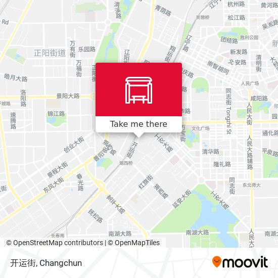 开运街 map