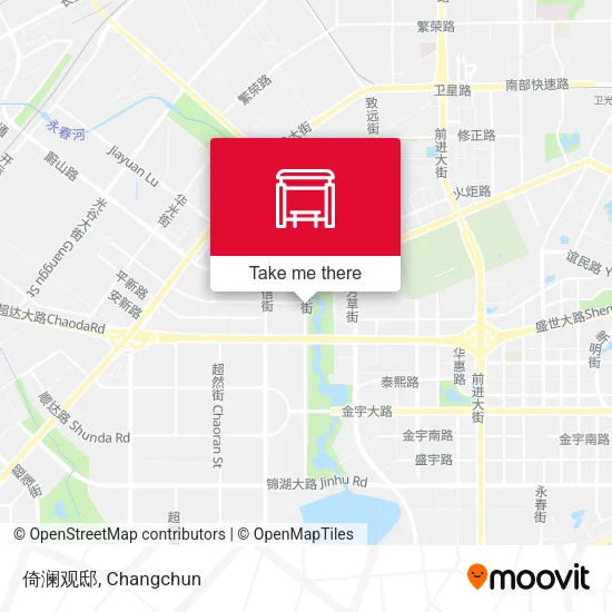 倚澜观邸 map