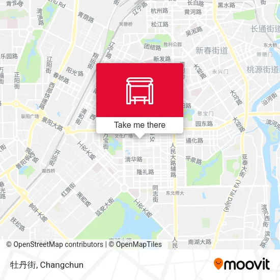 牡丹街 map
