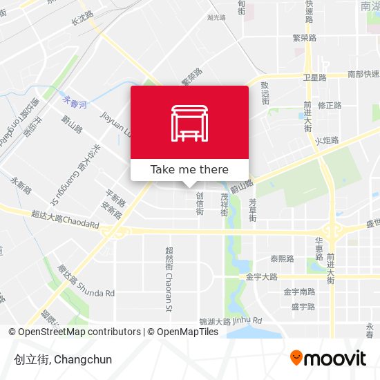 创立街 map