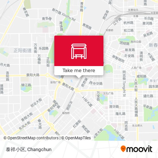 泰祥小区 map
