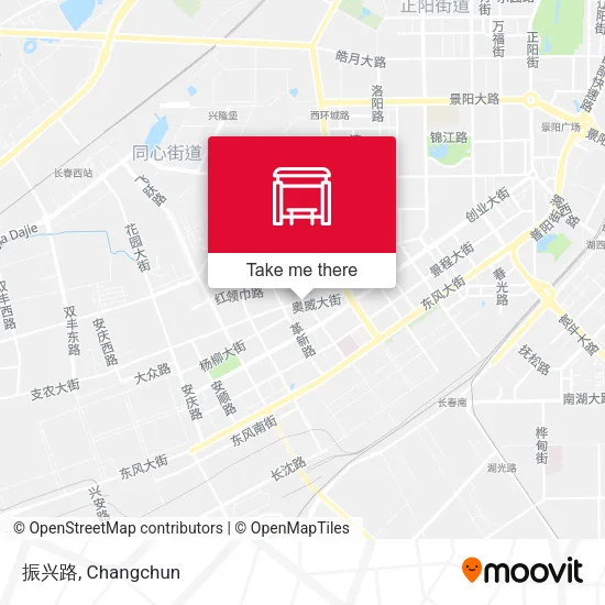振兴路 map