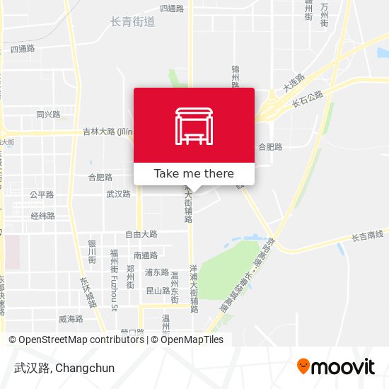 武汉路 map