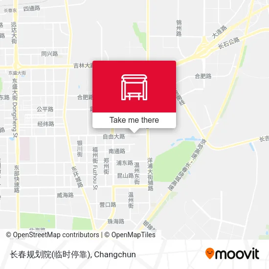 长春规划院(临时停靠) map