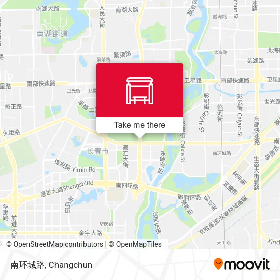 南环城路 map