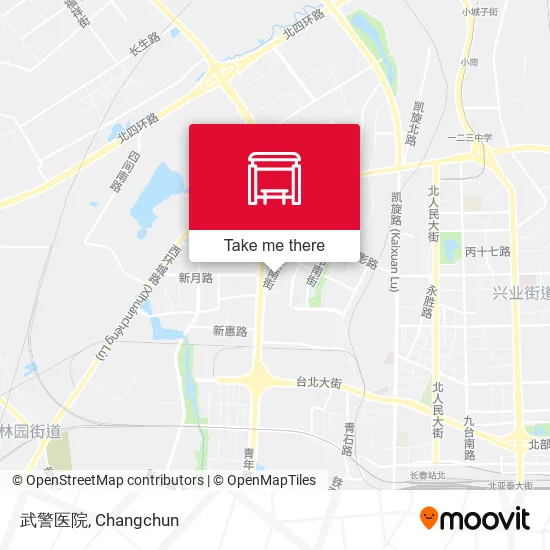 武警医院 map