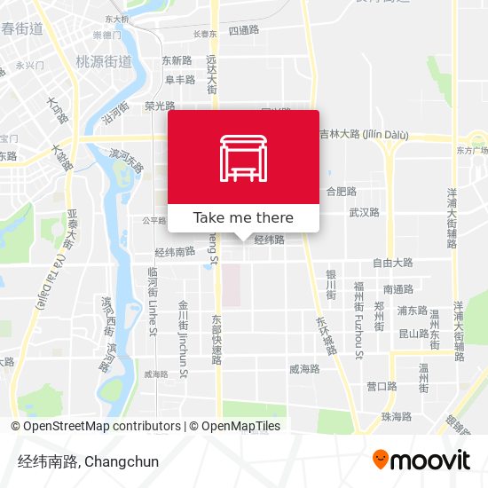 经纬南路 map