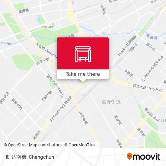凯达南街 map