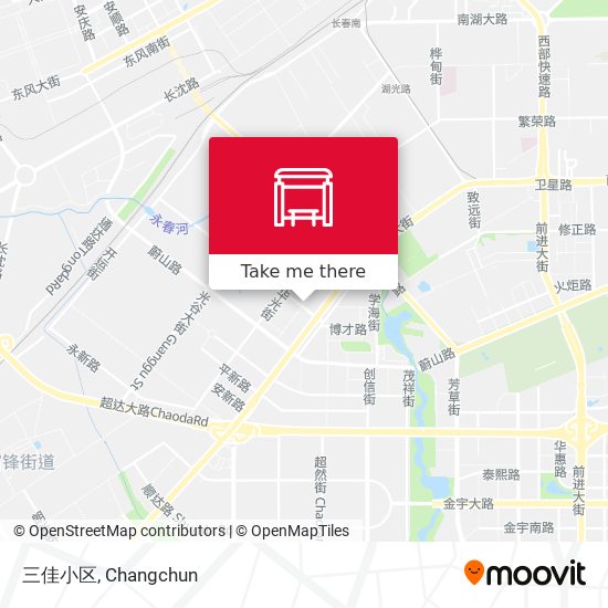 三佳小区 map